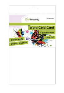 Bilde av Craft Emotions Watercolor card Aquarel Paper 350g 